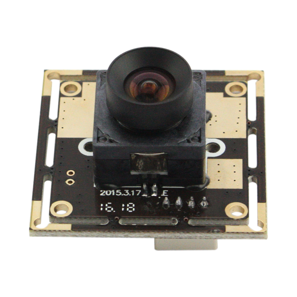 ELP free driver auto focus webcam ov5640 with 100 degree no distortion lens for document scanning - Click Image to Close